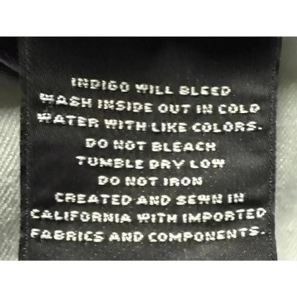 J BRAND Alana High Rise Ankle Crop Jeans Size 25 Remnant Tiered Frayed Hems - Picture 10 of 10